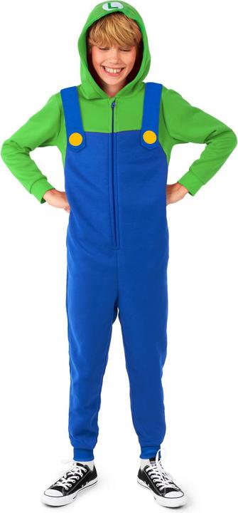 Actual product image OppoSuits Luigi Onesie for children (158, 164, 170, 176)
