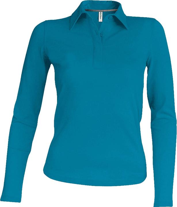 Produktbild Kariban Damen Poloshirt mit langen Ärmeln (XL)