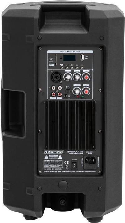 Produktbild Omnitronic VFM-210AP MK2 2-Wege Lautsprecher aktiv TWS (Aktiv)