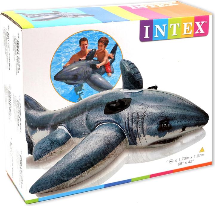 Actual product image Intex Great White Shark