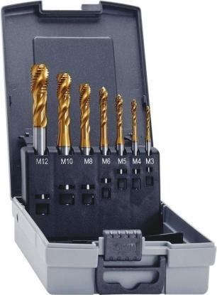 Produktbild Eventus by Exact 11394 Maschinengewindebohrer-Set 7-teilig metrisch rechtsschneidend DIN 371, DIN 37