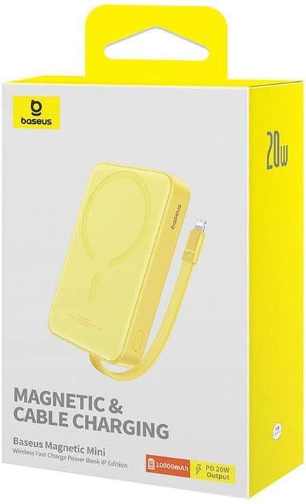 Image du produit Baseus Mini chargeur magnétique (10000 mAh, 20 W, 38.50 Wh)