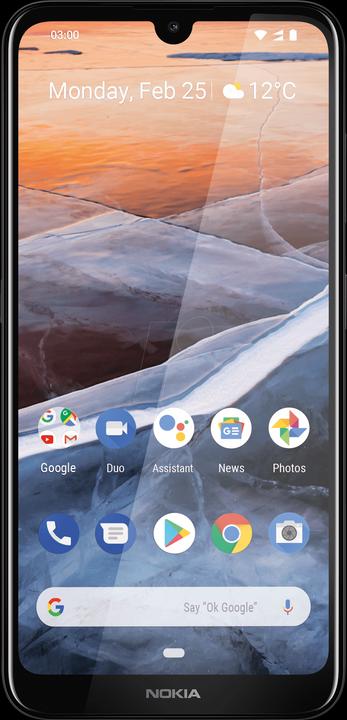 Produktbild Nokia 3.2 (16 GB, Stahl, 6.26", Dual SIM + SD, 13 Mpx, 4G)