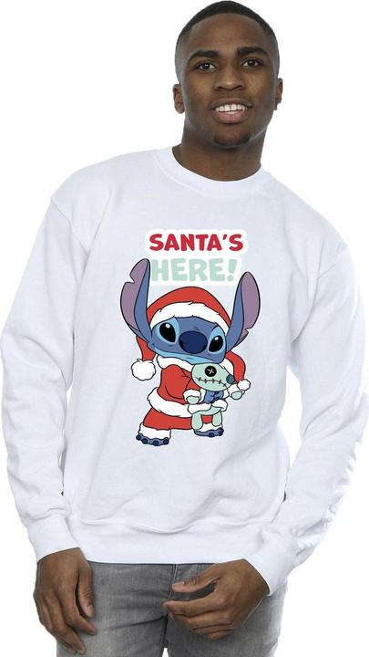 Immagine prodotto Disney Lilo & Stitch Santa's Here Felpa Uomo (XL)