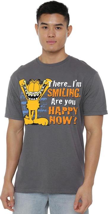 Immagine prodotto Garfield Smiling Maglietta Uomo (3XL)