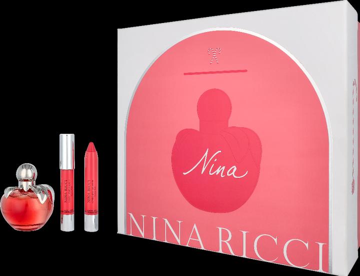 Actual product image Nina Ricci Set Eau de Toilette 50 / Lipstick (Eau de toilette, 52.50 ml)