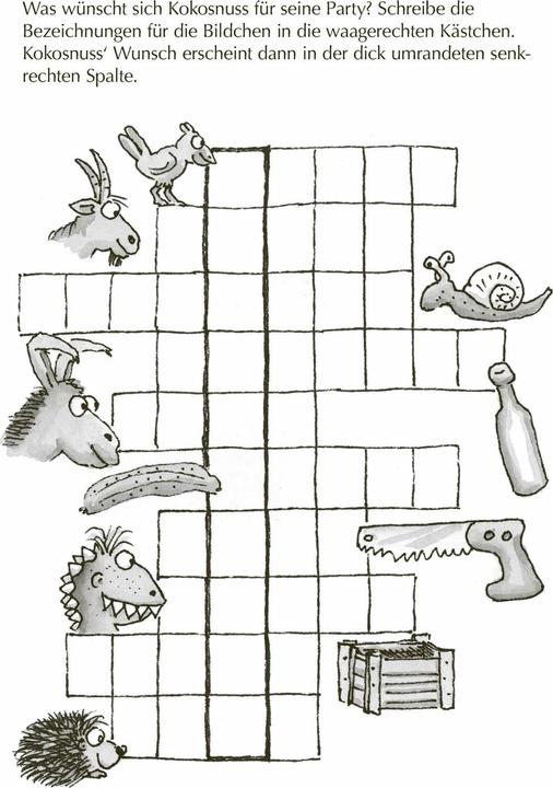 Actual product image Der kleine Drache Kokosnuss – Geburtstags-Rätselblock (German, Ingo Siegner, 2022)