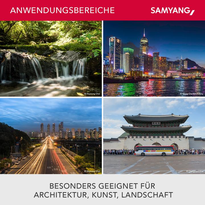 Image du produit Samyang 35mm T1.5 VDSLR II Canon EF (Canon EF, Plein format)