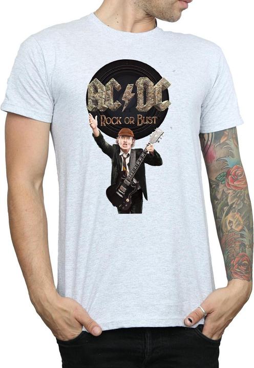 Immagine prodotto AC/DC Rock Or Bust Maglietta Angus Young Uomo (M)