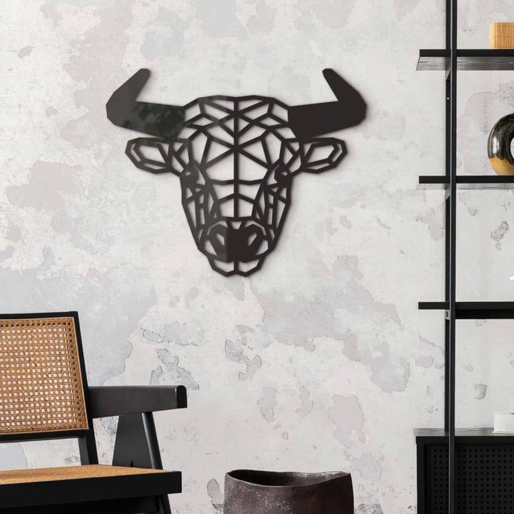 Produktbild Trenddeko Origami Stier (20 x 16 cm)