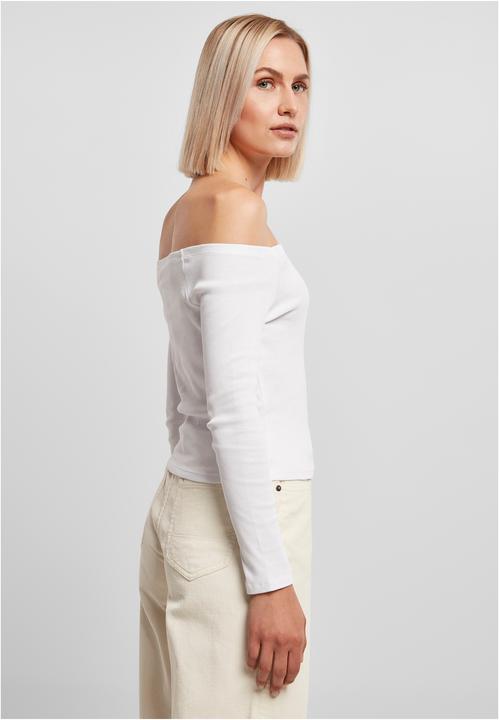 Immagine prodotto Urban Classics Donna Off Shoulder Rib Longsleeve - 16497 (5XL)