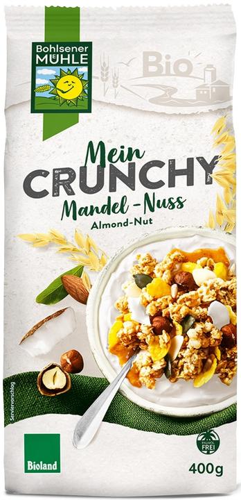 Bohlsener Mühle Nusskrise mit geröstetem Bio -400 g Kokosnuss -Chips - Bohlsener Muehle (400 g)