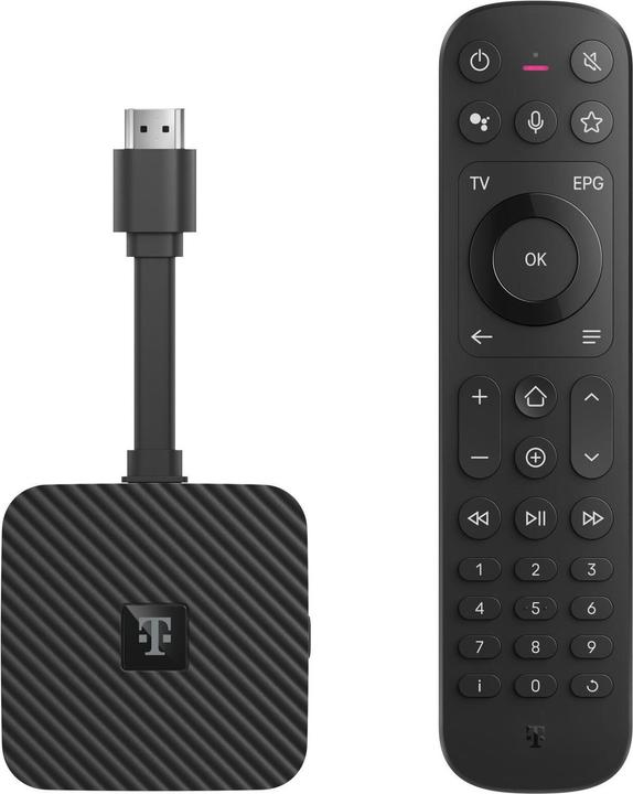 Telekom MagentaTV Stick (2. Generation) - Schwarz (16 GB, Android 12)