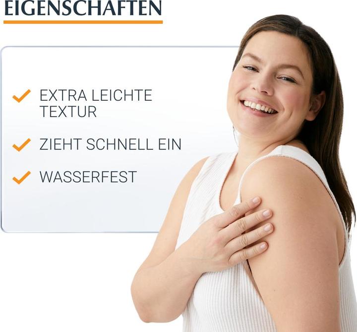 Produktbild Eucerin SUN Body Lotion extra leicht LSF 50+ (Sonnenlotion, SPF 50, 400 ml, 463.75 g)