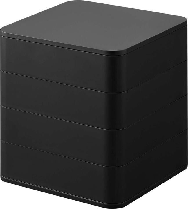 Actual product image Yamazaki 4-stöckige quadratische Schmuckdose TOWER