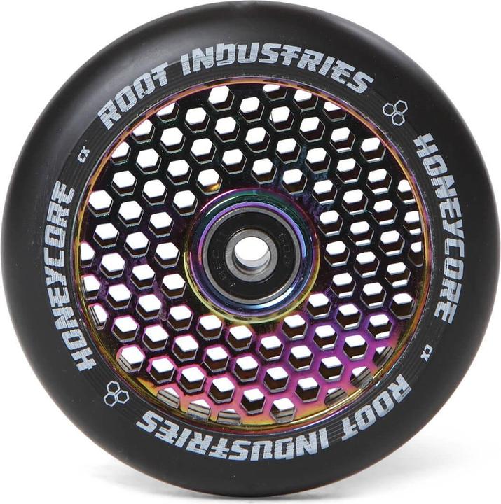 Produktbild Root Industries Root Honeycore Black 110mm Pro Scooter Wheels Neochrome