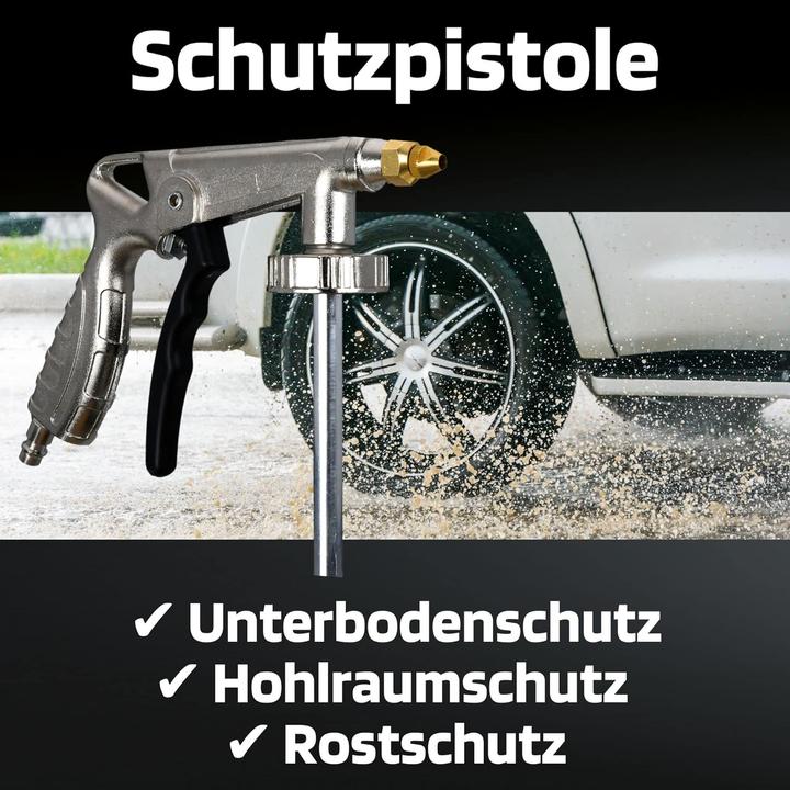 Image du produit SW-Stahl 25050L Druckluft-Unterbodenschutzpistole I 8 bar I Schlauch 500 mm