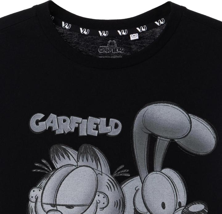 Actual product image Universal Textiles Mens Greyscale Short-Sleeved T-Shirt (M)