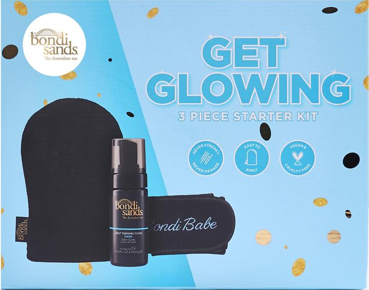 Actual product image Bondi Sands Glow and Go starter set dark foam 100 ml (Self tanning foam, 100 ml)
