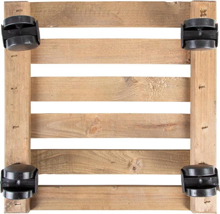 Image du produit Esschert Design Rolleruntersetzer Quadratisch L Braun