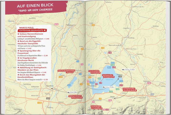 Produktbild OUTDOOR GUIDE Reiseführer Chiemgau & Berchtesgadener Land (Deutsch, Andreas Gruhle, 2024)