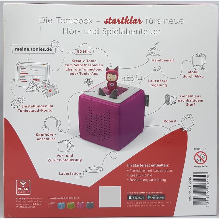 Produktbild Tonies Toniebox Starterset Beere (Kreativ-Tonie) (Deutsch)