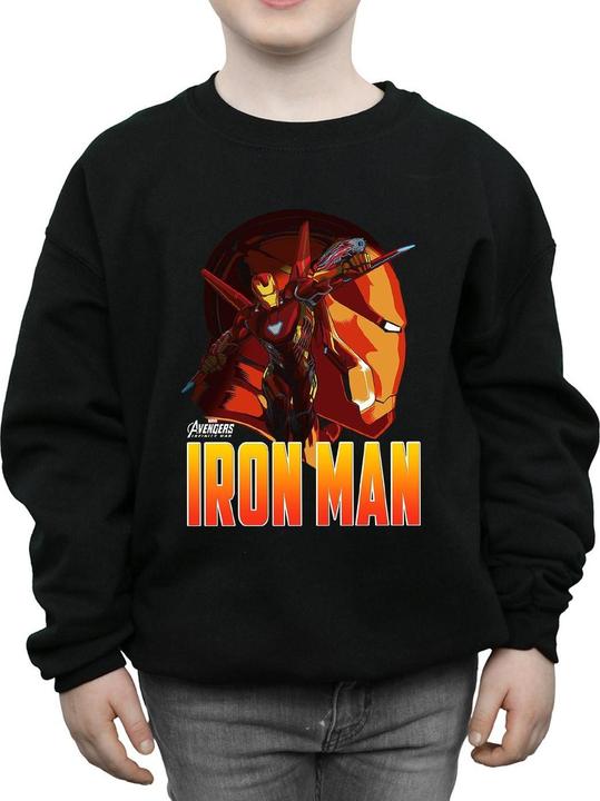 Produktbild Avengers Infinity War Iron Man Character Sweatshirt Jungen (152, 158)