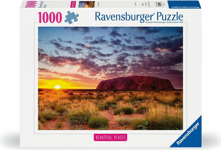 Actual product image Ravensburger Ayers Rock in Australia (1000 pieces)