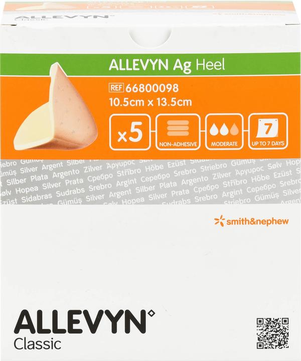 Produktbild Allevyn Ag Heel Fersenverband, 5 St VER