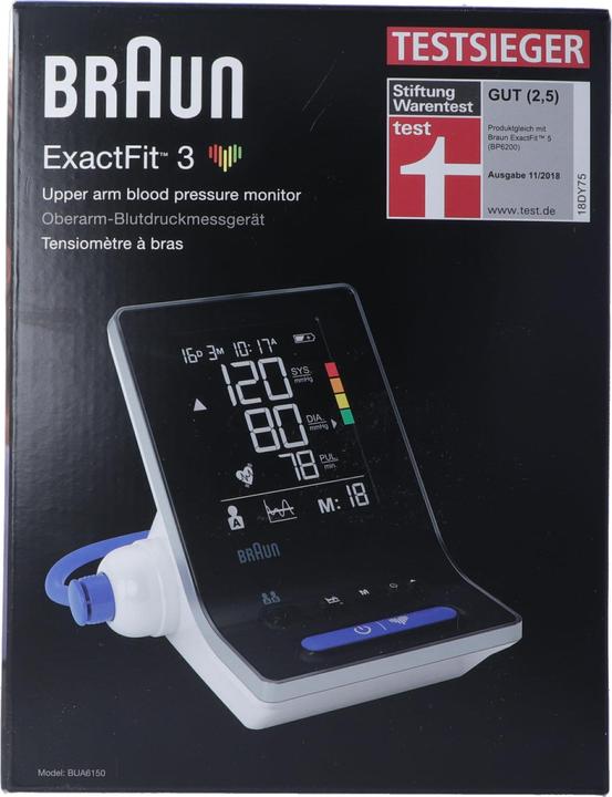 Productafbeelding Braun ExactFit 3 (Bovenarm bloeddrukmeter)