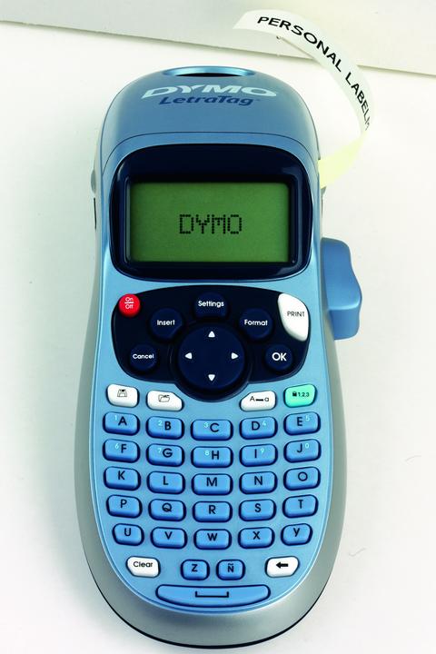 Immagine prodotto Dymo Etichettatrice manuale "LetraTag PLUS", incl. 1 nastro di carta bianco e 1 nastro di plastica
