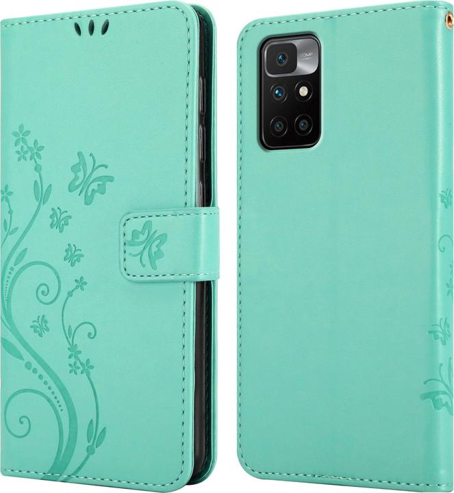Produktbild Cadorabo Flower Book Hülle (Xiaomi Redmi 10)