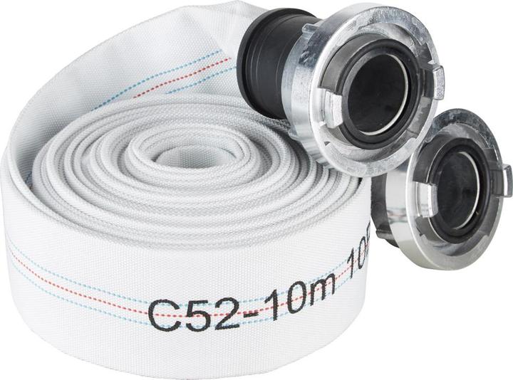 Produktbild Geka Karasto Bauflachschlauch mit C Kupplung 52 mm 30 Meter (30 m)