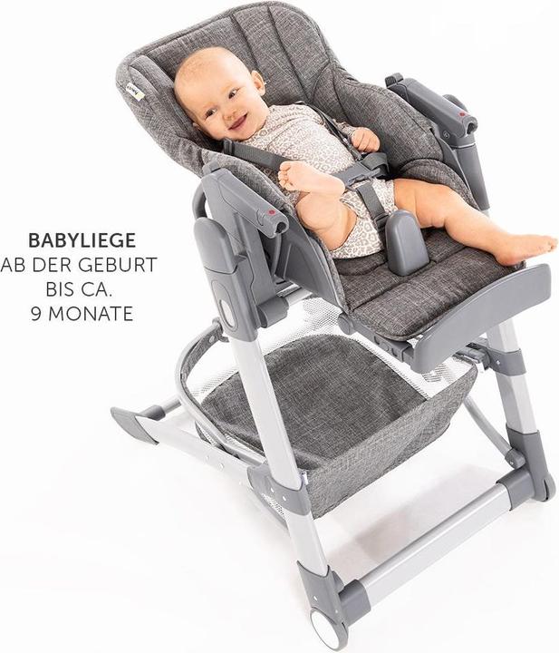 Image du produit Hauck Chaises hautes Chaise haute & lit bébé dès la naissance - Grow Up Newborn Set (Chaise haute)