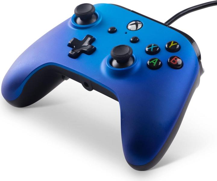 Image du produit PowerA Contrôleur filaire amélioré Sapphire Fade (Xbox One X, Xbox Series X, Xbox One S, Xbox Series S)