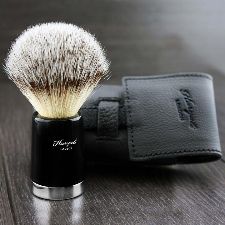 Image du produit ‎Haryali London Reise-Rasierset mit Rasiermesser & Pinsel