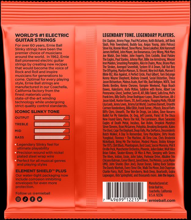 Produktbild Ernie Ball Skinny Top Heavy Bottom Slinky (6 x, E-Gitarre, 0.05")