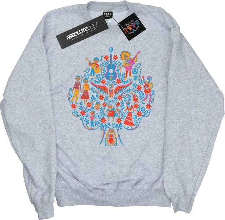 Disney Coco Tree Pattern Sweatshirt Mädchen