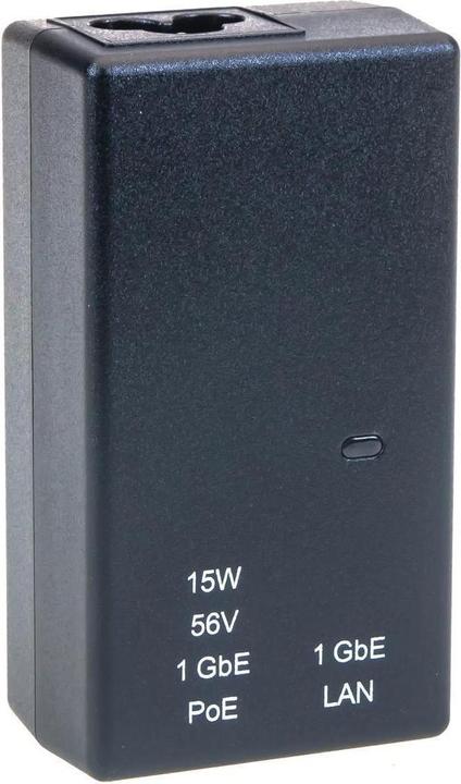 Actual product image MikroTik N000900L017B - Cambium Networks - Gigabit PoE injector 56V/0.268A (15W) (15 W)