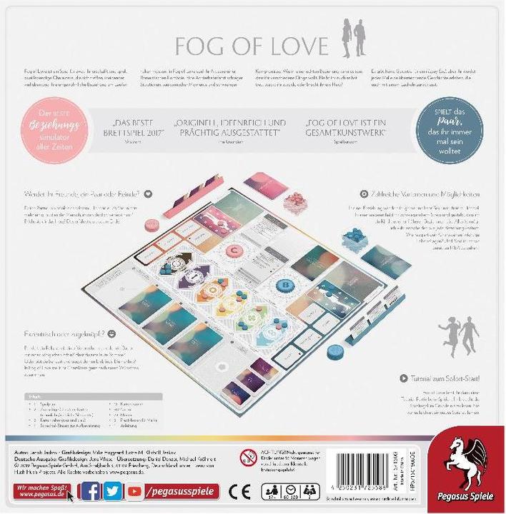 Actual product image Pegasus Fog of Love (German)