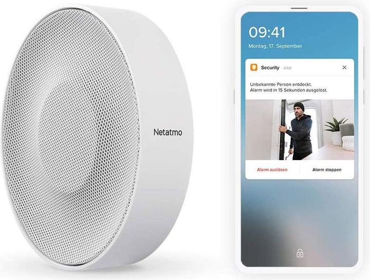 Produktbild Netatmo Smarte Innen-Alarmsirene