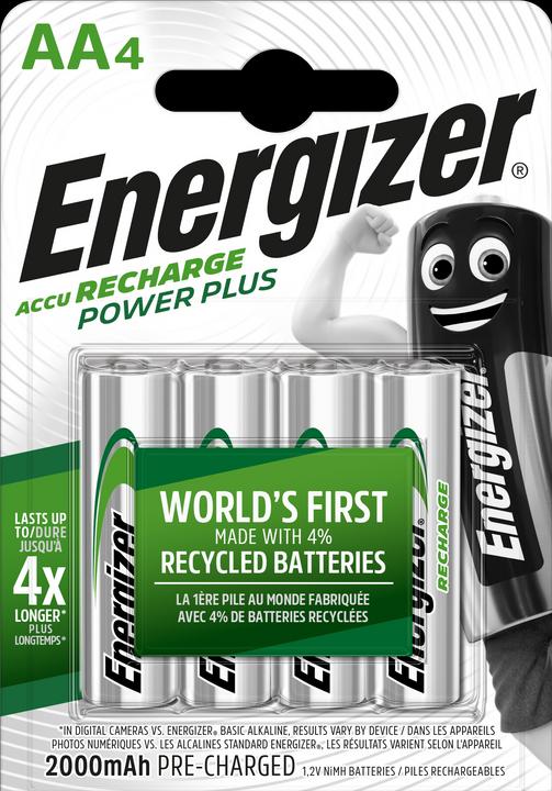 Energizer Recharge Power Plus (4 pcs., AA, 2000 mAh)