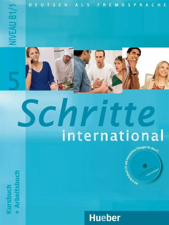 Produktbild Schritte international (Band 5) Kursbuch Arbeitsbuch (Deutsch, Susanne Kalender, Anja Schümann, Franz Specht, Marion Kerner, Silke Hilpert, 2018)