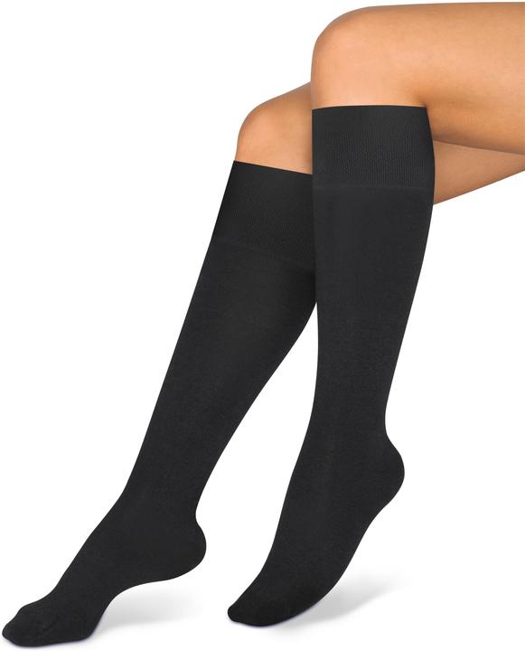 Image du produit Normani 3 paires de mi-bas bien-être en coton avec semelle en éponge (35 - 38)