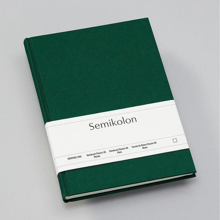 Produktbild Semikolon Classic (A5, Blanko, Harter Einband)