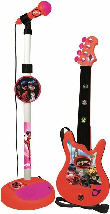 Produktbild Miraculous Wunderbares Marienkäfer-Mikrofon- und Gitarrenset