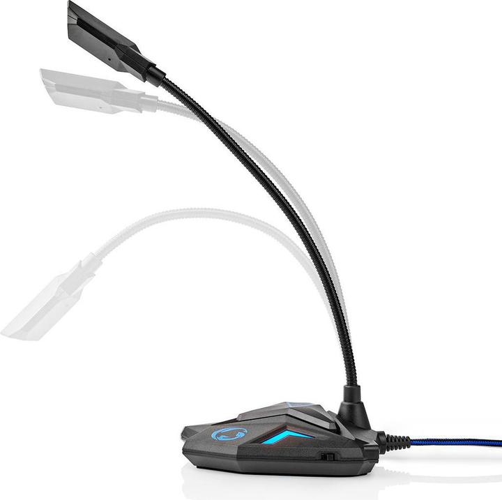 Actual product image Nedis Desktop Gaming Microphone GMICGU100BK
