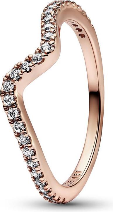 Produktbild Pandora Funkelnde Welle Ring (60)