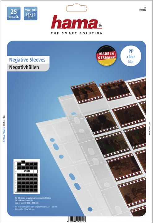 Actual product image Hama Negative sleeves (24 x 36 mm)