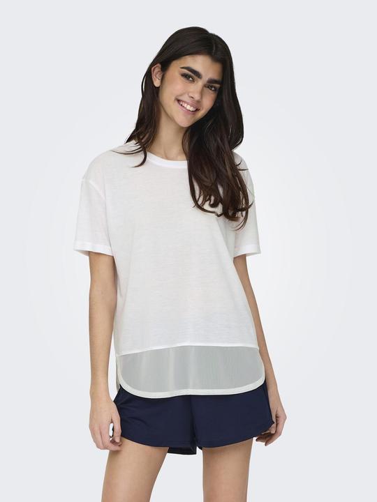 Immagine prodotto Only Play Loose fit Scollo rotondo T-shirt a spalla bassa (S)